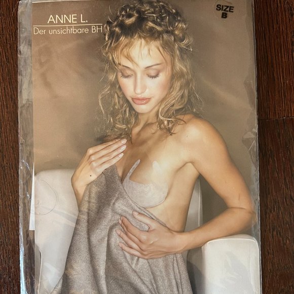 NWT Sexy Lace Adhesive Invisible Bra Breathable Strapless Blackless Bra - Picture 11 of 11